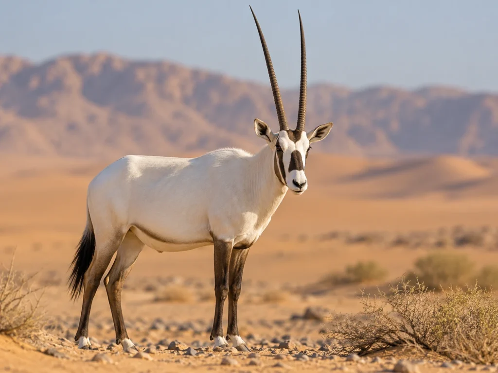 What Counts as a True Horn arabian oryx