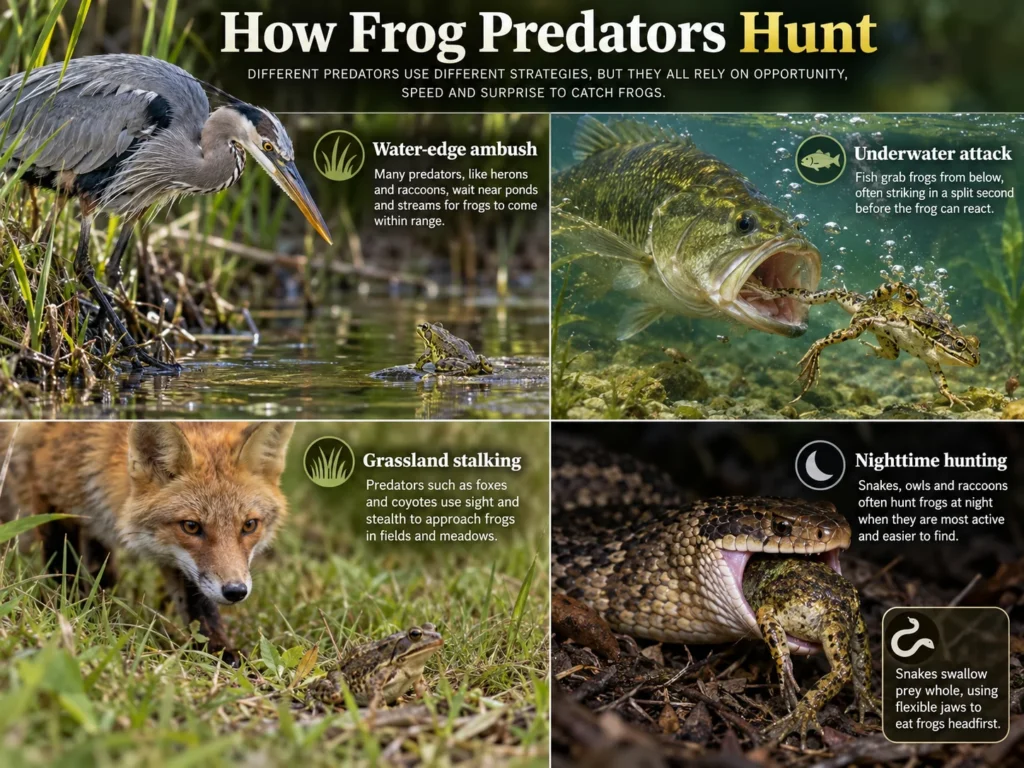 15 Animals That Eat Frogs