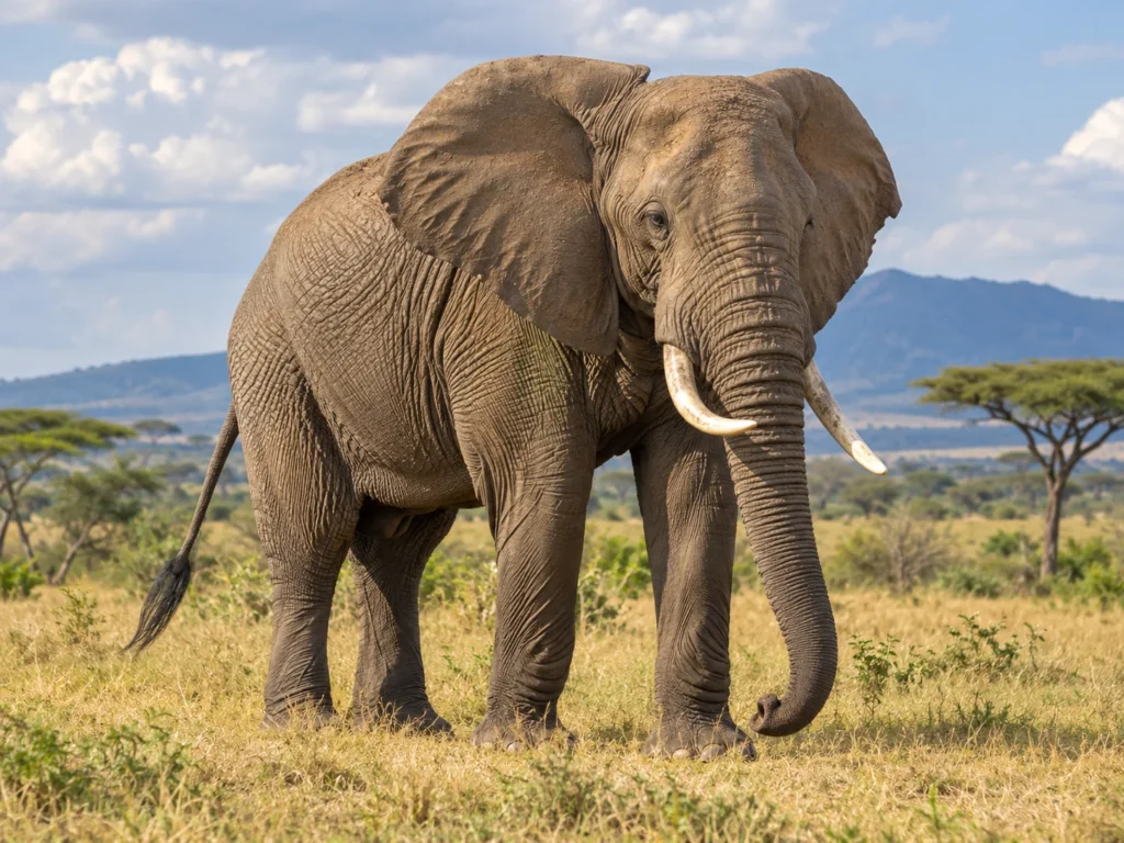 African bush elephant,