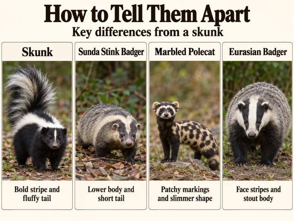 Animals Like Skunks