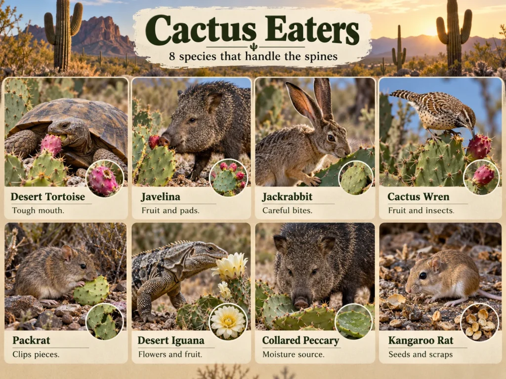 Animals That Eat Cactus 15 Species