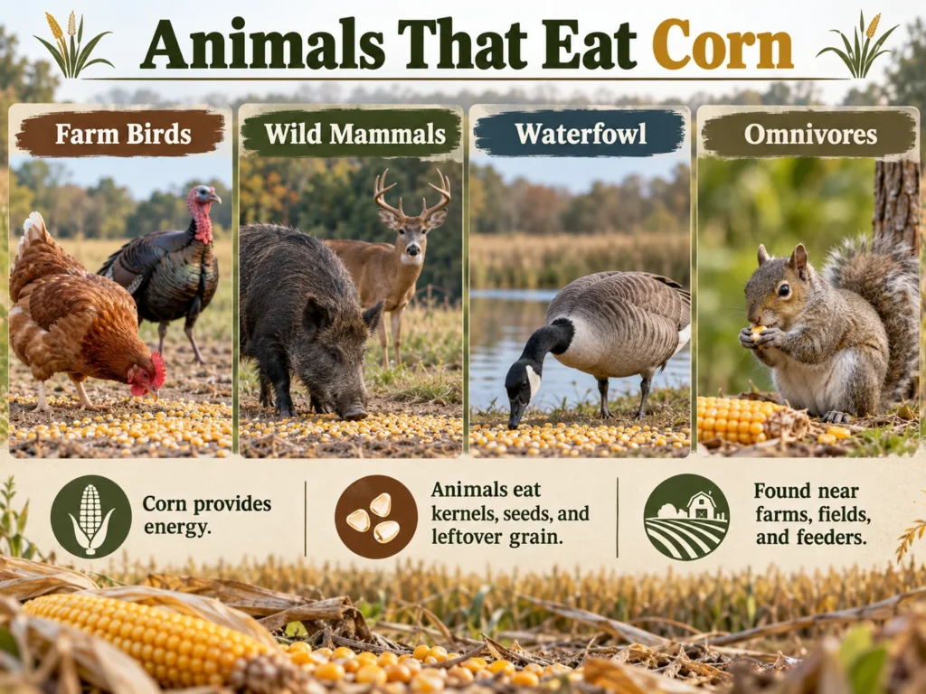 Animals That Eat Corn Explained