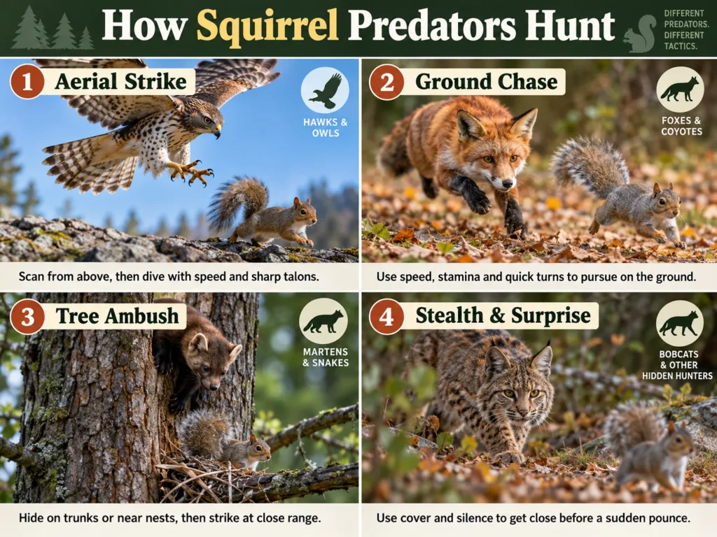 Animals That Eat Squirrels explained
