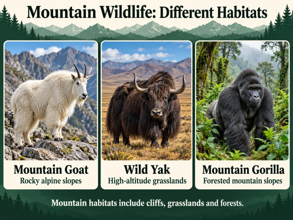 Animals That Live in Mountains 15 Species Built for High Places EXPLAINED