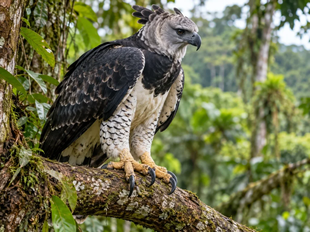Animals with Sharp Claws harp eagle