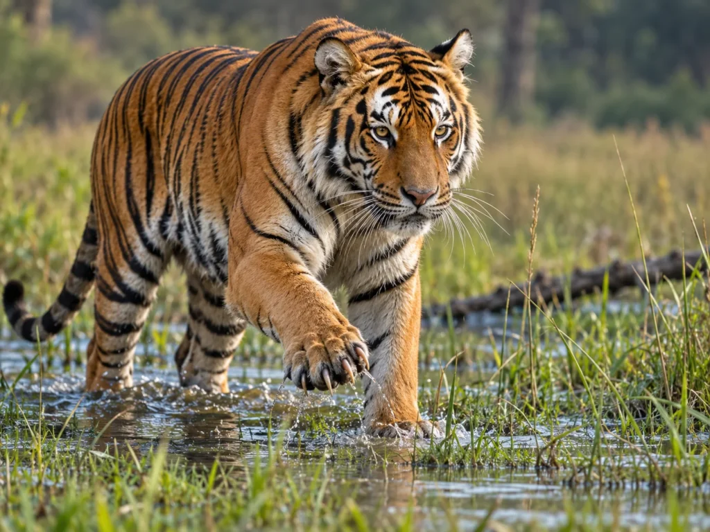 Animals with Sharp Claws tiger