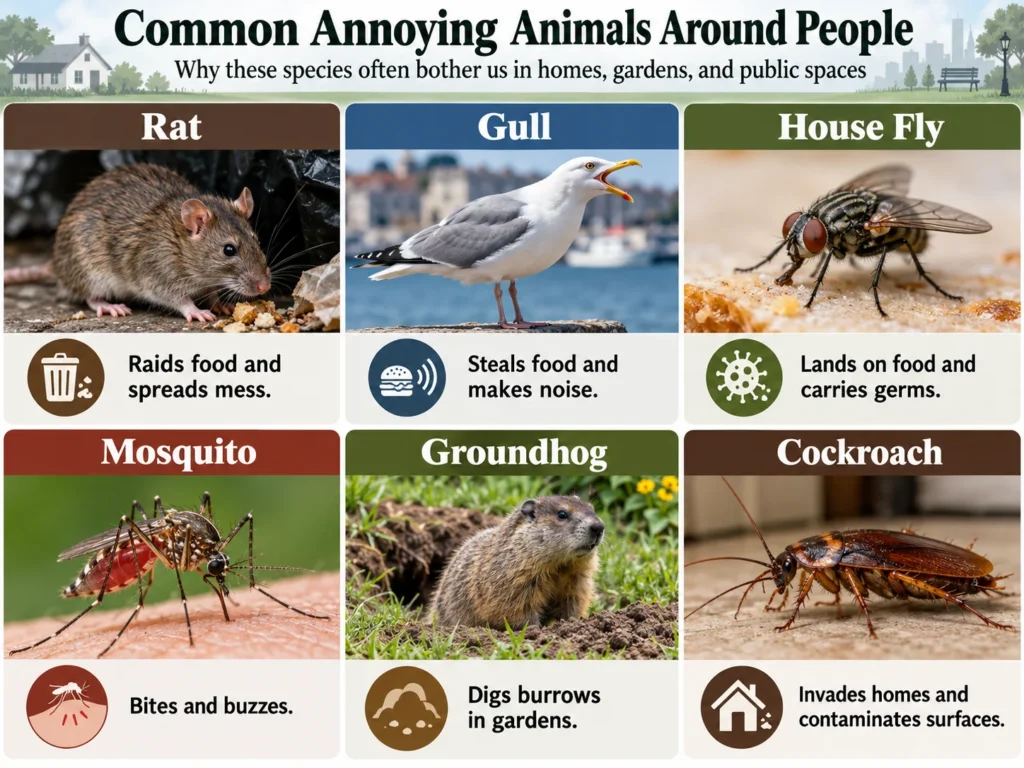 Annoying Animals 15 Species