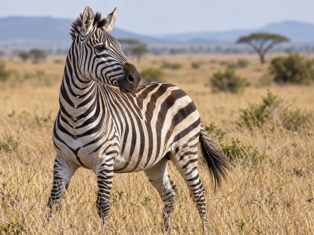 Anxious Animals zebra
