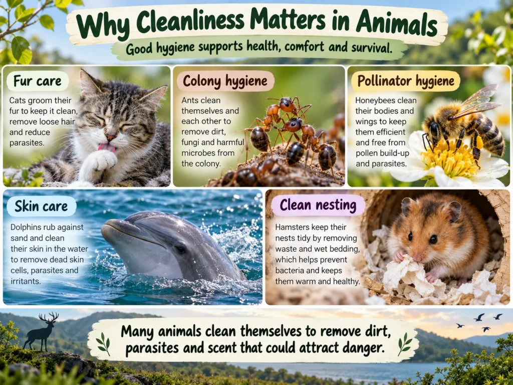 Cleanest Animals 15 Species explained