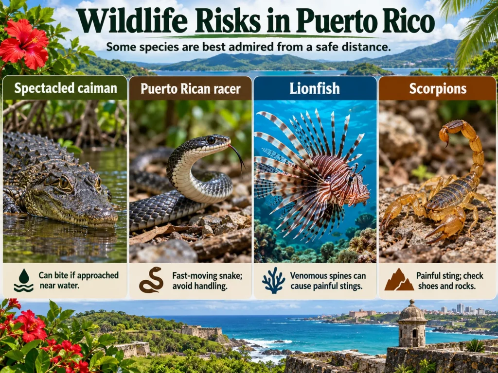 Dangerous Animals in Puerto Rico 7 Wildlife Risks