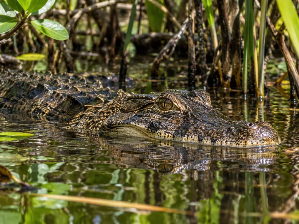 Dangerous Animals in Puerto Rico Spectacled caiman