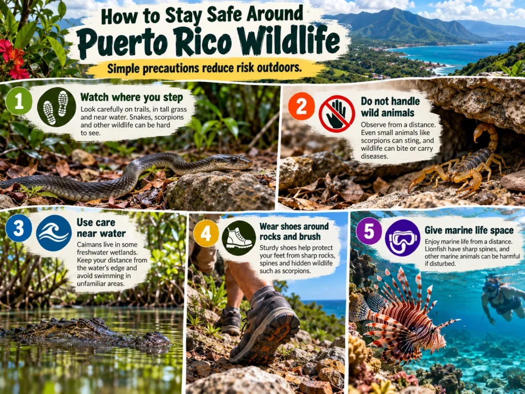 Dangerous Animals in Puerto Rico explianed