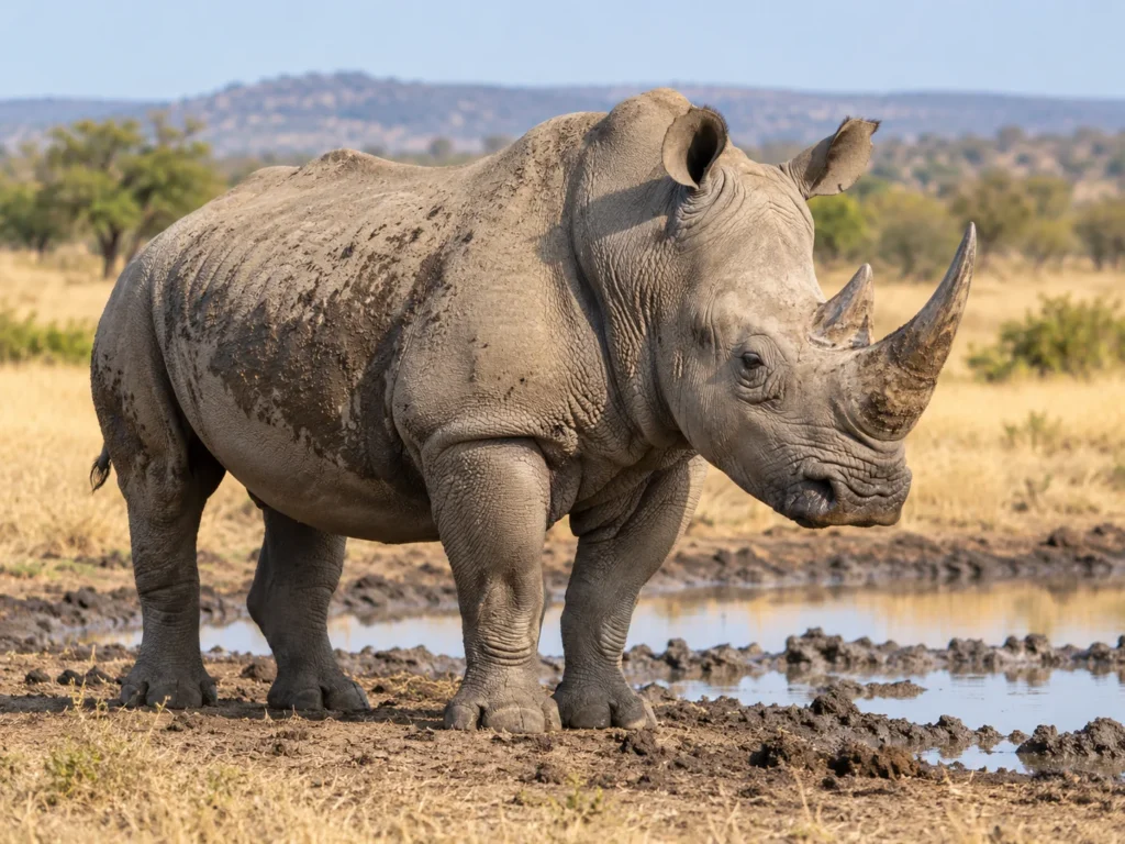 Dirtiest Animals rhino