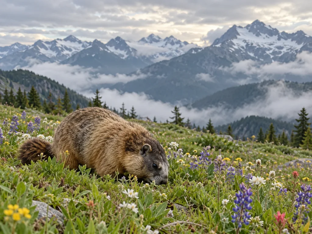 Marmots in North America Yellow-bellied marmot