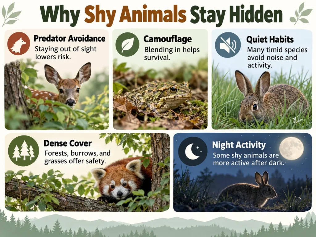 Shy Animals Why They Stay Hidden
