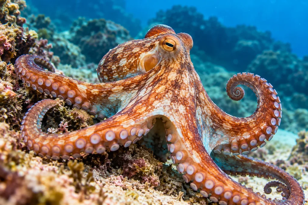 Shy Animals octupus