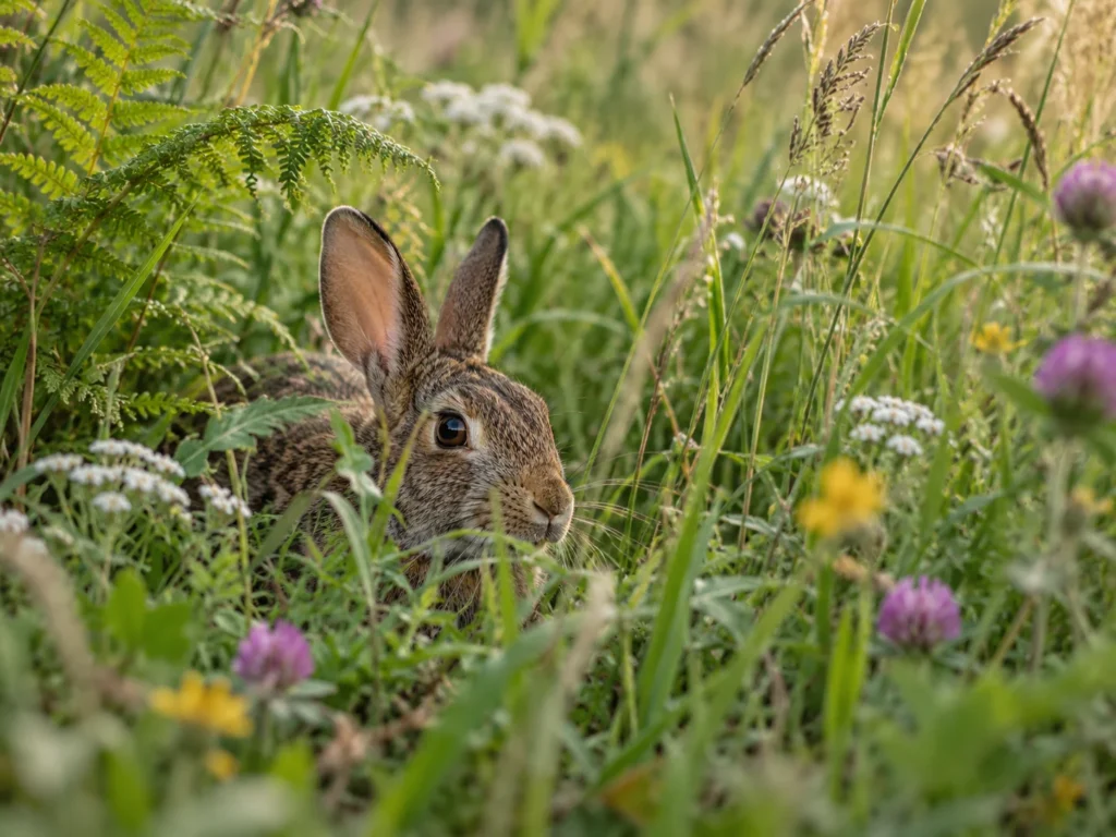 Shy Animals rabbit
