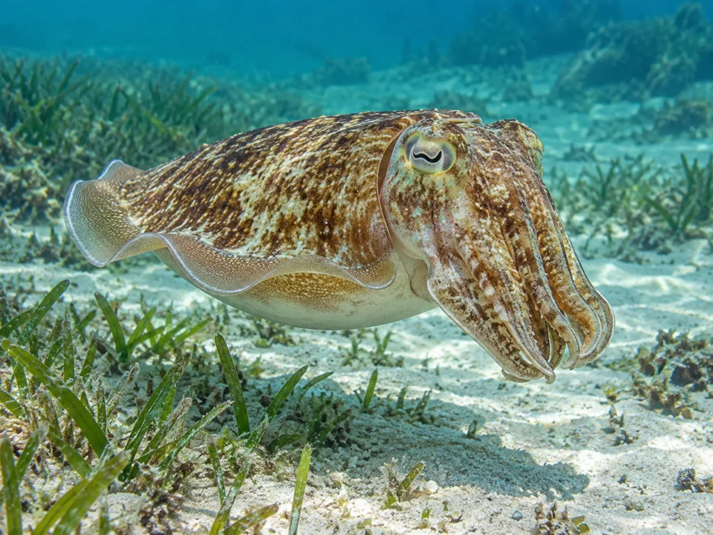  Sneaky Animals cuttlefish