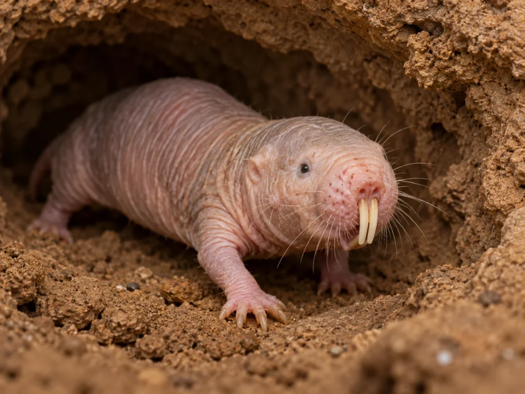 deaf animals Naked mole-rat