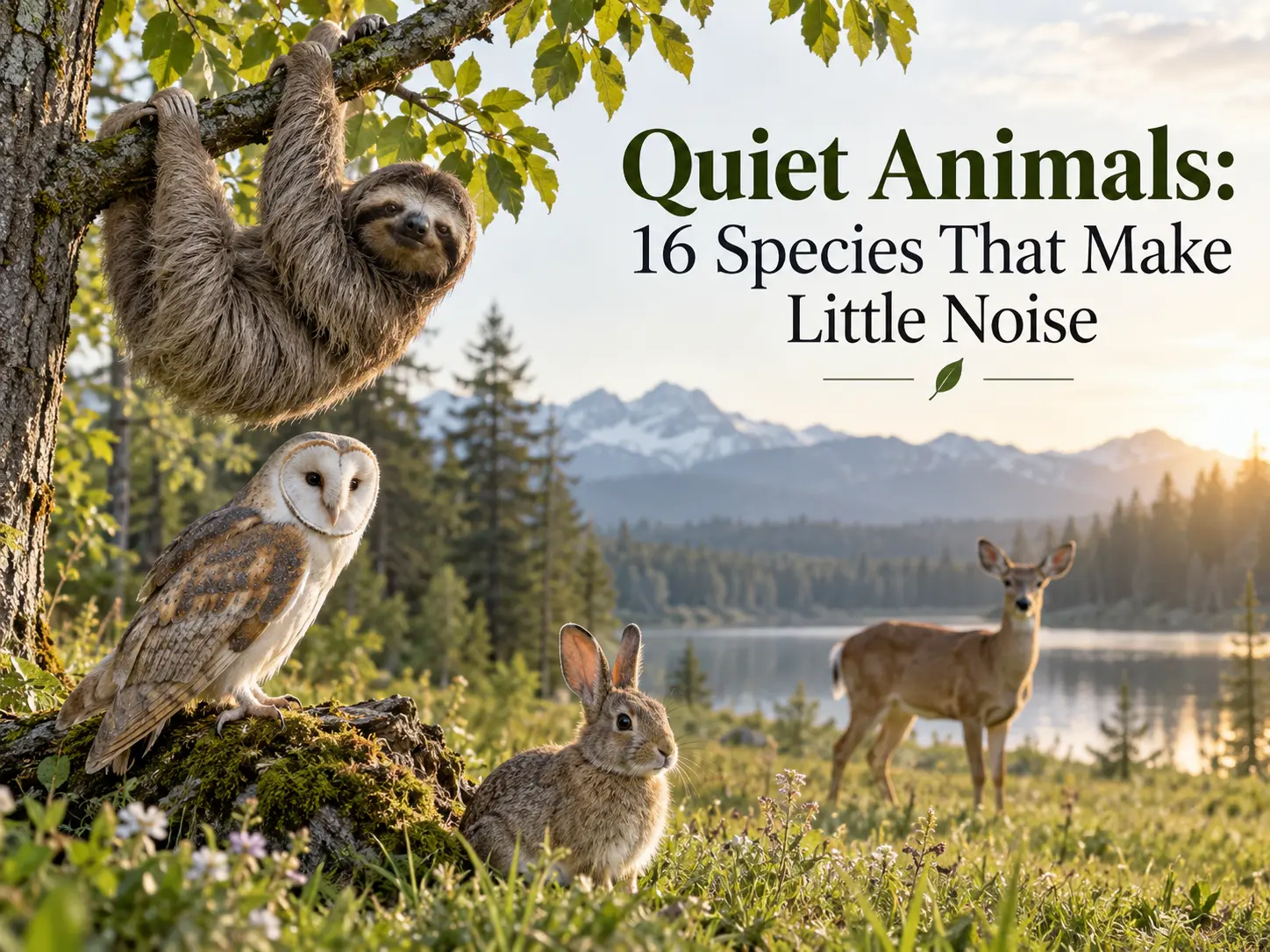 16 Quiet Animals Species