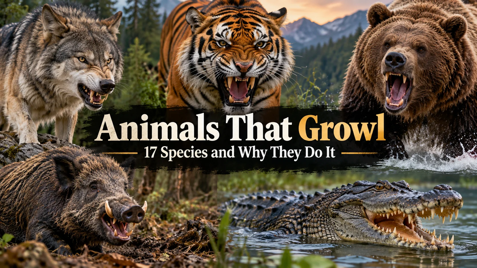 ANIMAL THAT GROWL