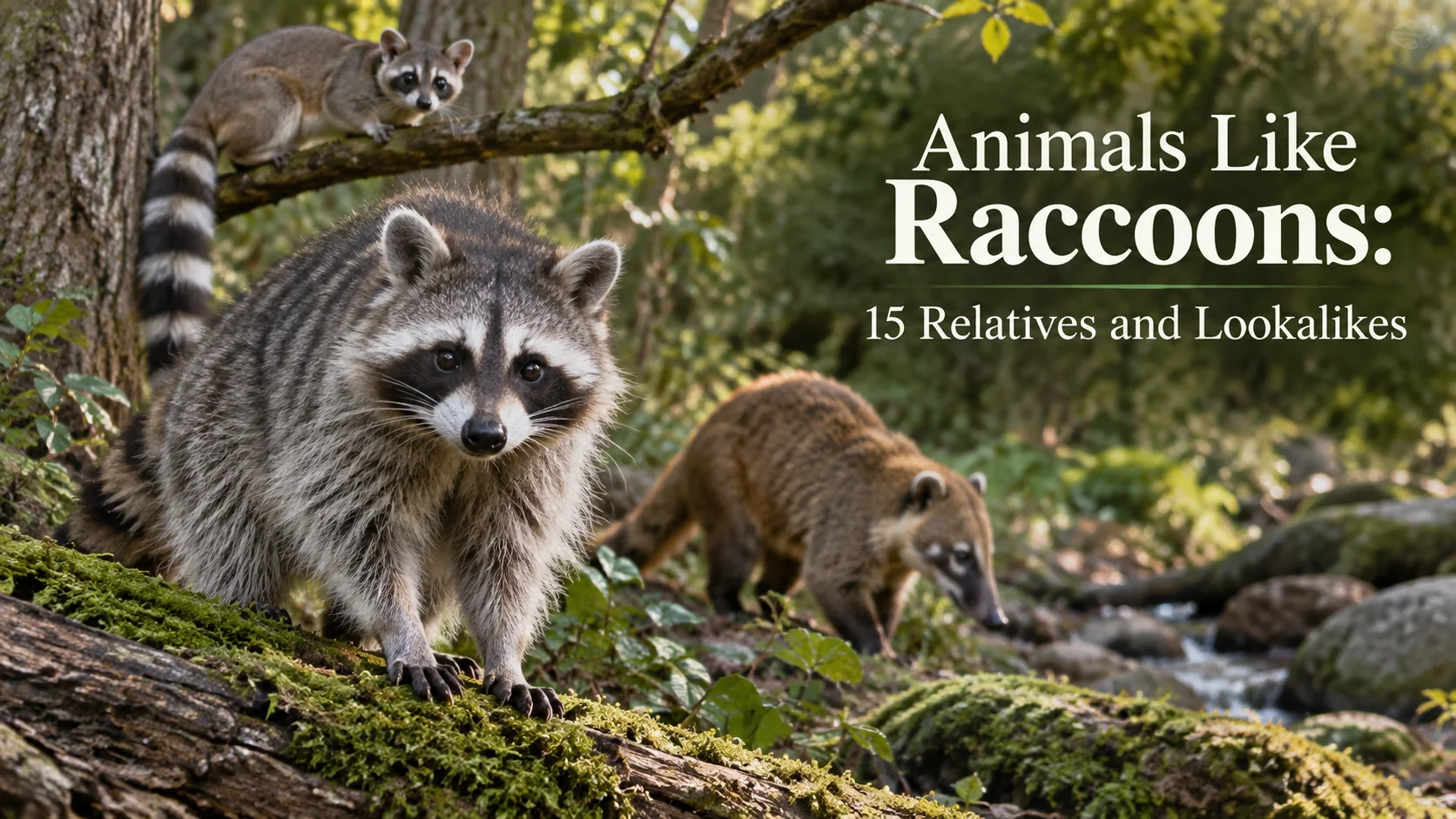 Animals like Raccoons 15 relatives