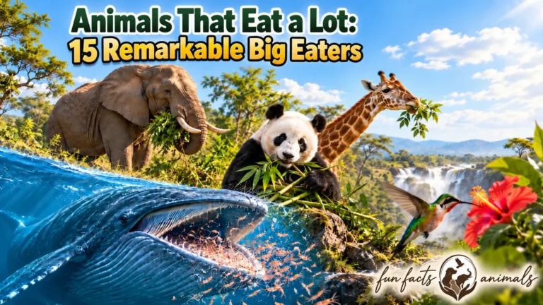 Animals that Eat a Lot