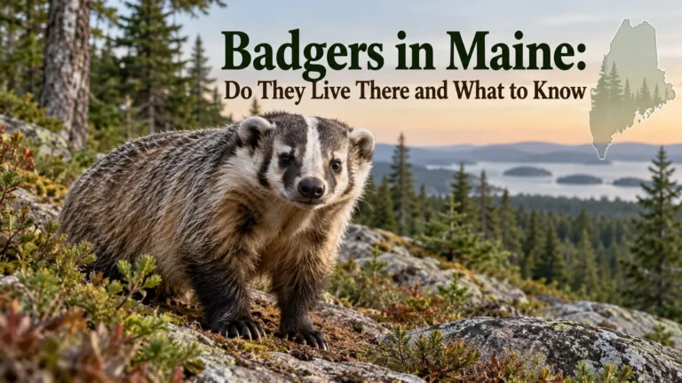 Badgers in Maine