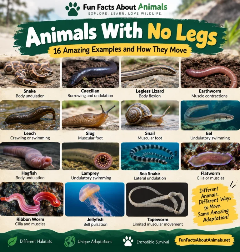 How Do Animals Move Without Legs