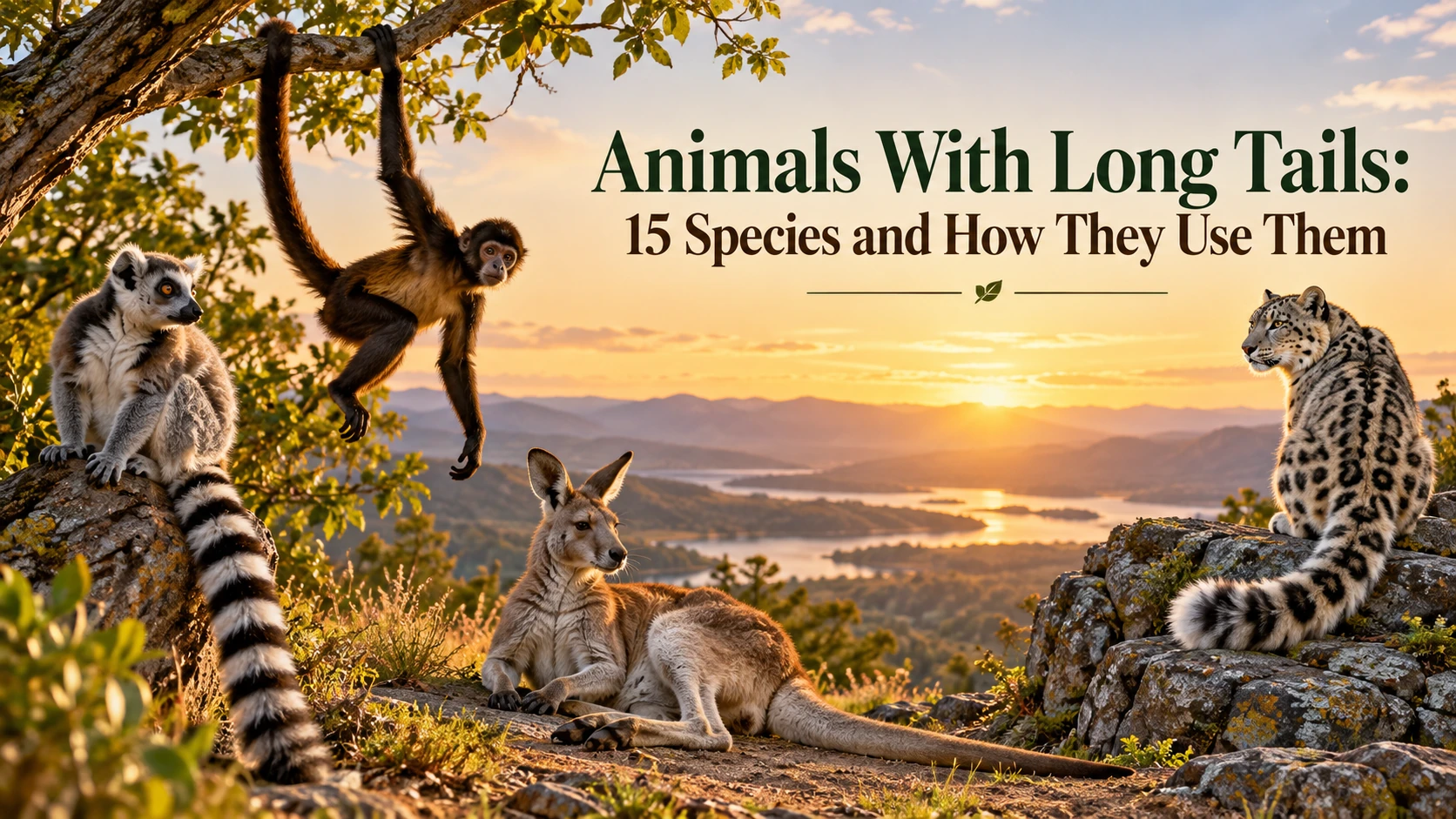 15 Animals With Long Tails: Pictures and How They Use Them