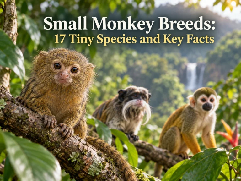 small monkey breeds 17 species