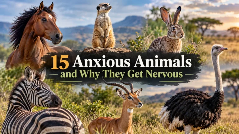 15 Anxious Animals and Why They Get Nervous