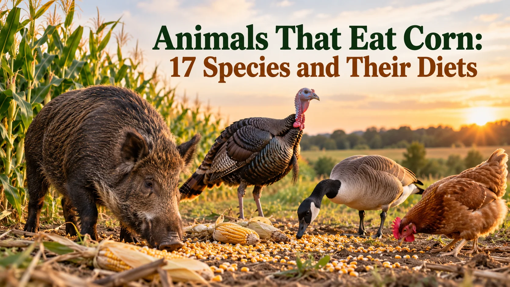 Animals That Eat Corn 17 Species and Their Diets