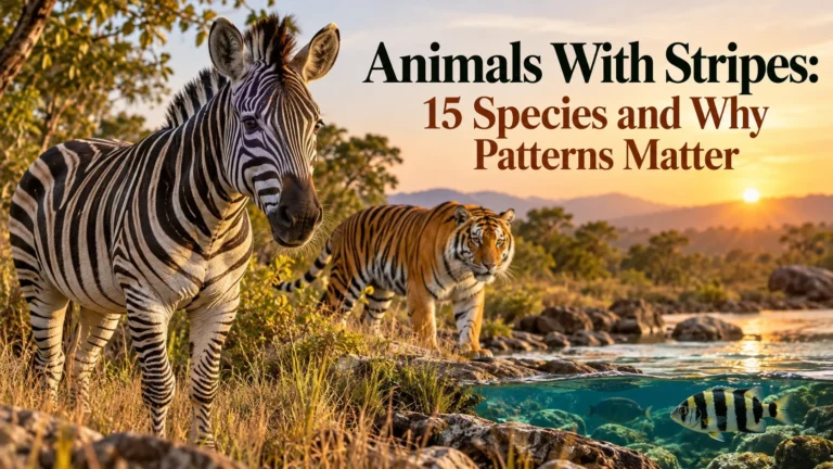 Animals With Stripes 15 Species and Why Patterns Matter