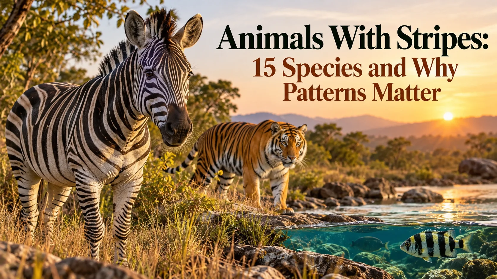 Animals With Stripes 15 Species and Why Patterns Matter
