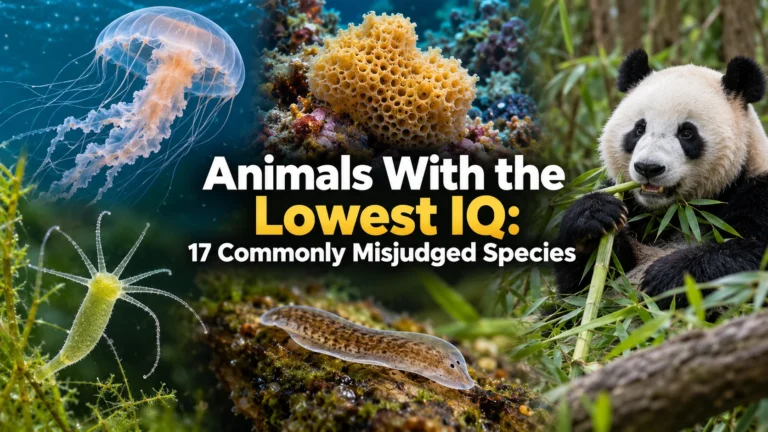 Animals With the Lowest IQ 17 Commonly Misjudged Species