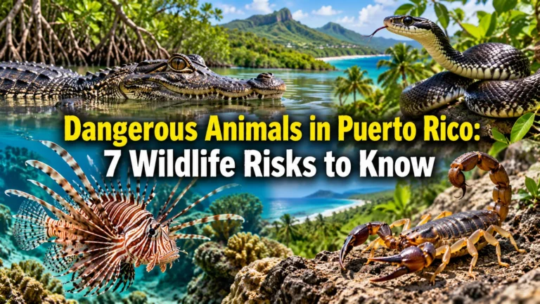 Dangerous Animals in Puerto Rico 7 Wildlife Risks to Know