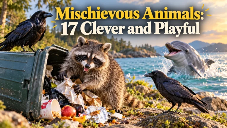 Mischievous Animals 17 Clever and Playful Species