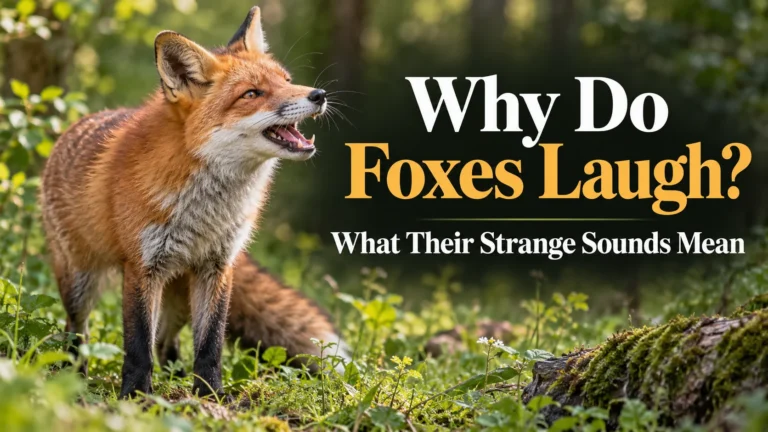 Why Do Foxes Laugh What Their Strange Sounds Mean